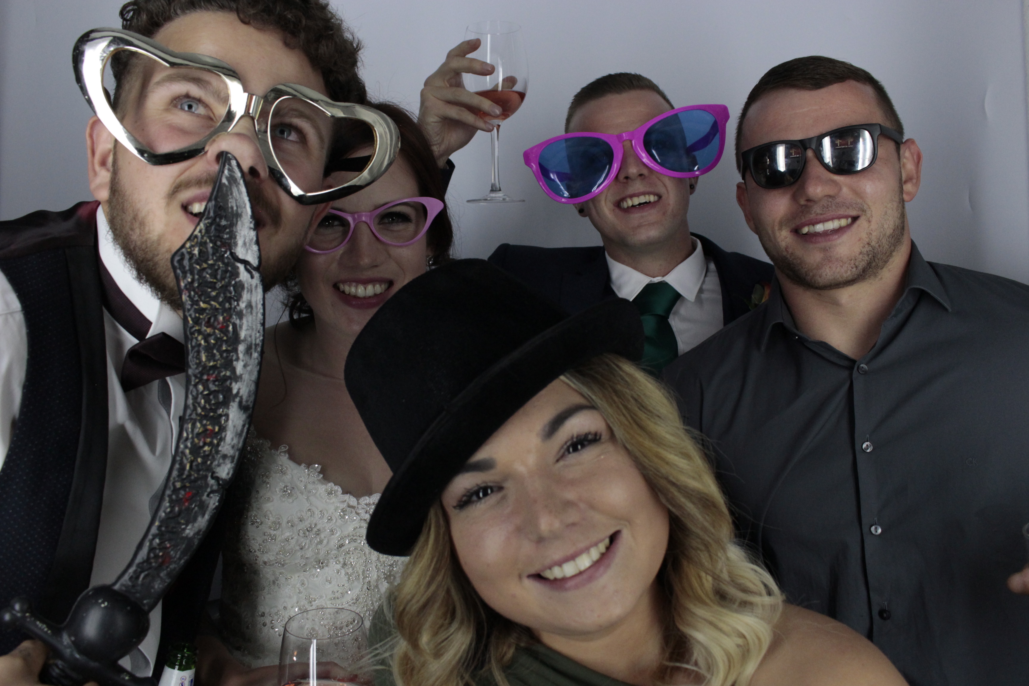 Ben & Kelly's Wedding | View more photos from the event at gallery.myphotoboothexperience.co.uk/u/MyPhotoBoothExperienceLtd/Ben-Kellys-Wedding